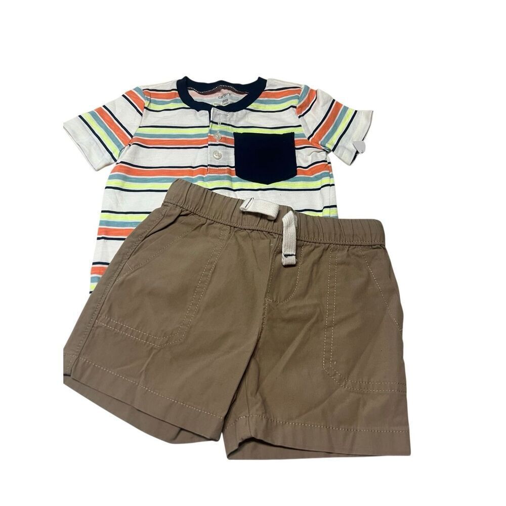 Carters Boys Short Set Sz 9 Months NWT